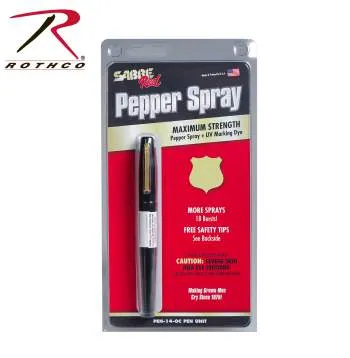 Sabre Red USA Defense Spray With Pink Hard Case