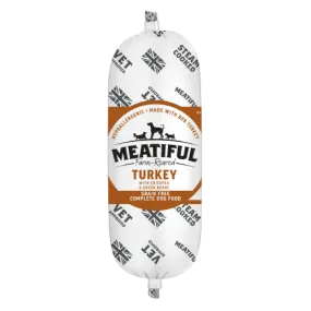 Sausage Farm-Reared Turkey With Chickpea And Green Beans Grain Free Complete Wet Dog Food