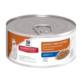Science Diet Mature Gourmet Turkey Entree Wet Cat Food
