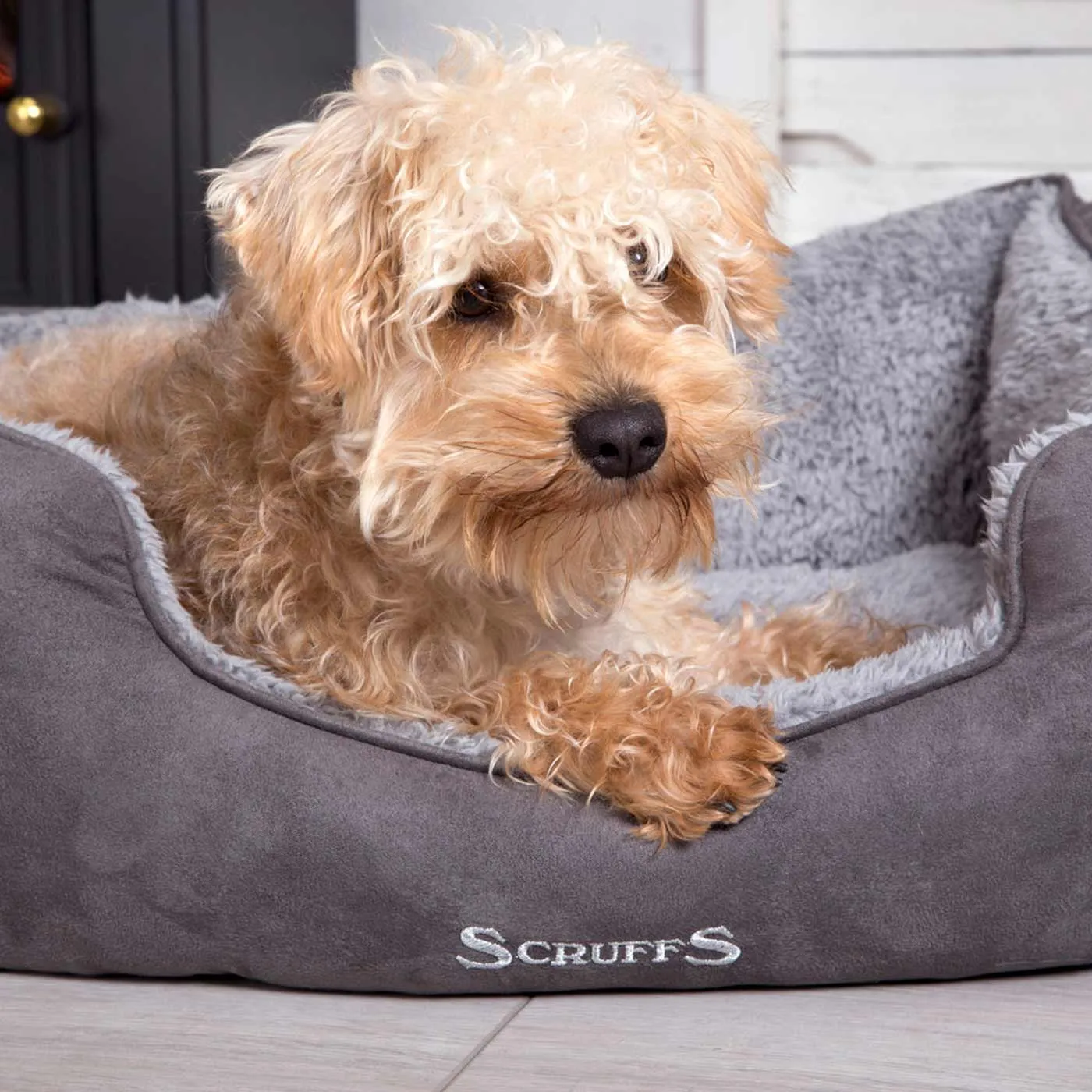 Scruffs Cosy Grey Box Bed