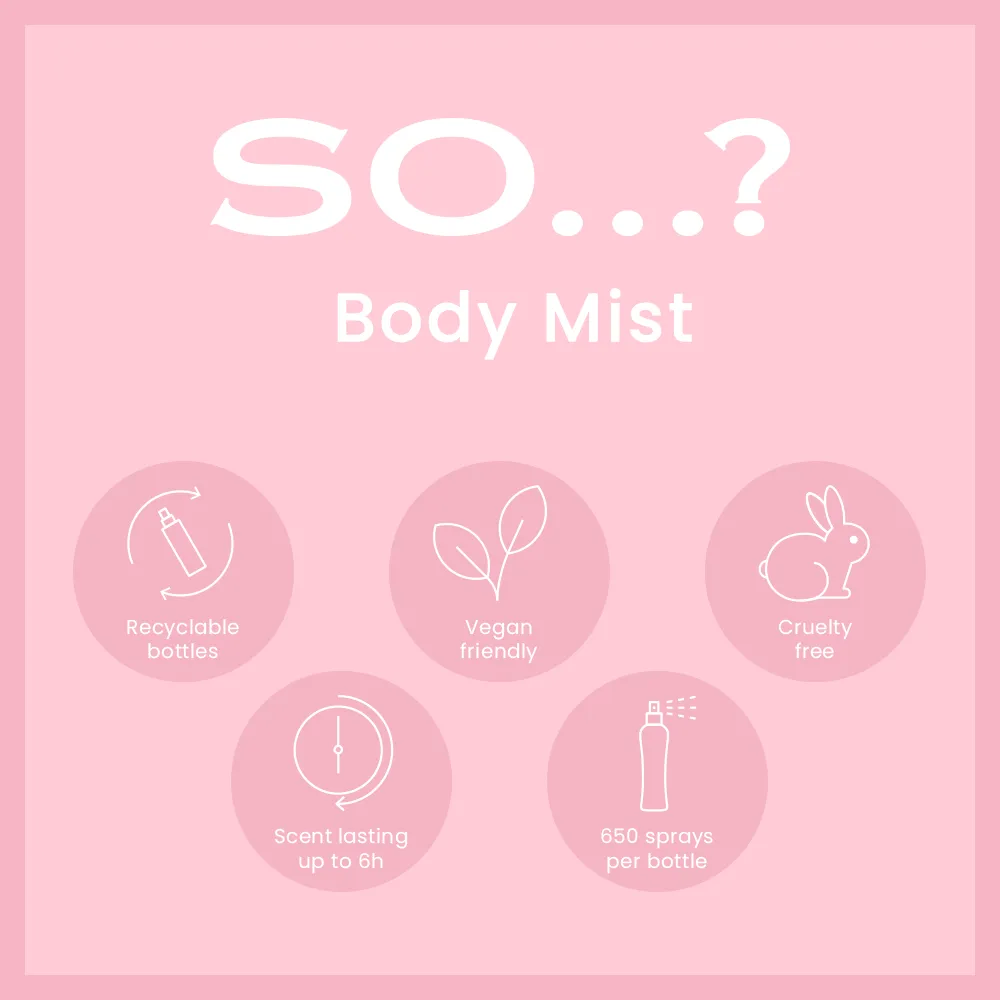 SO…? Red Velvet Body Mist 100ml