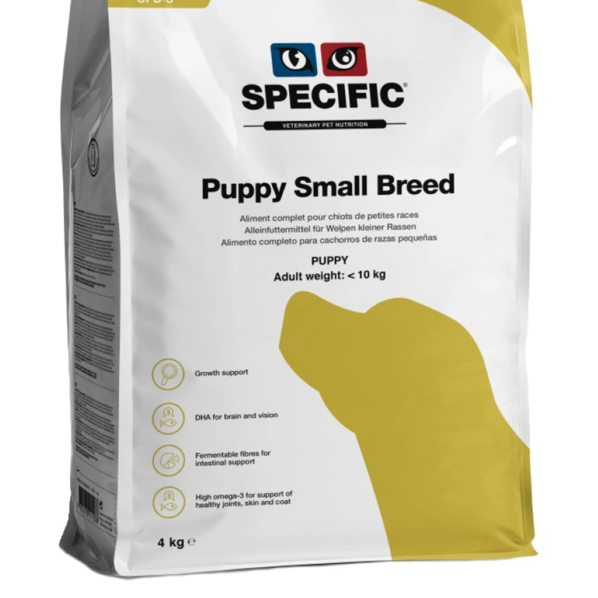 Specific CPD-S | Puppy Small Breed Dry Dog Food PLUS Omega-3