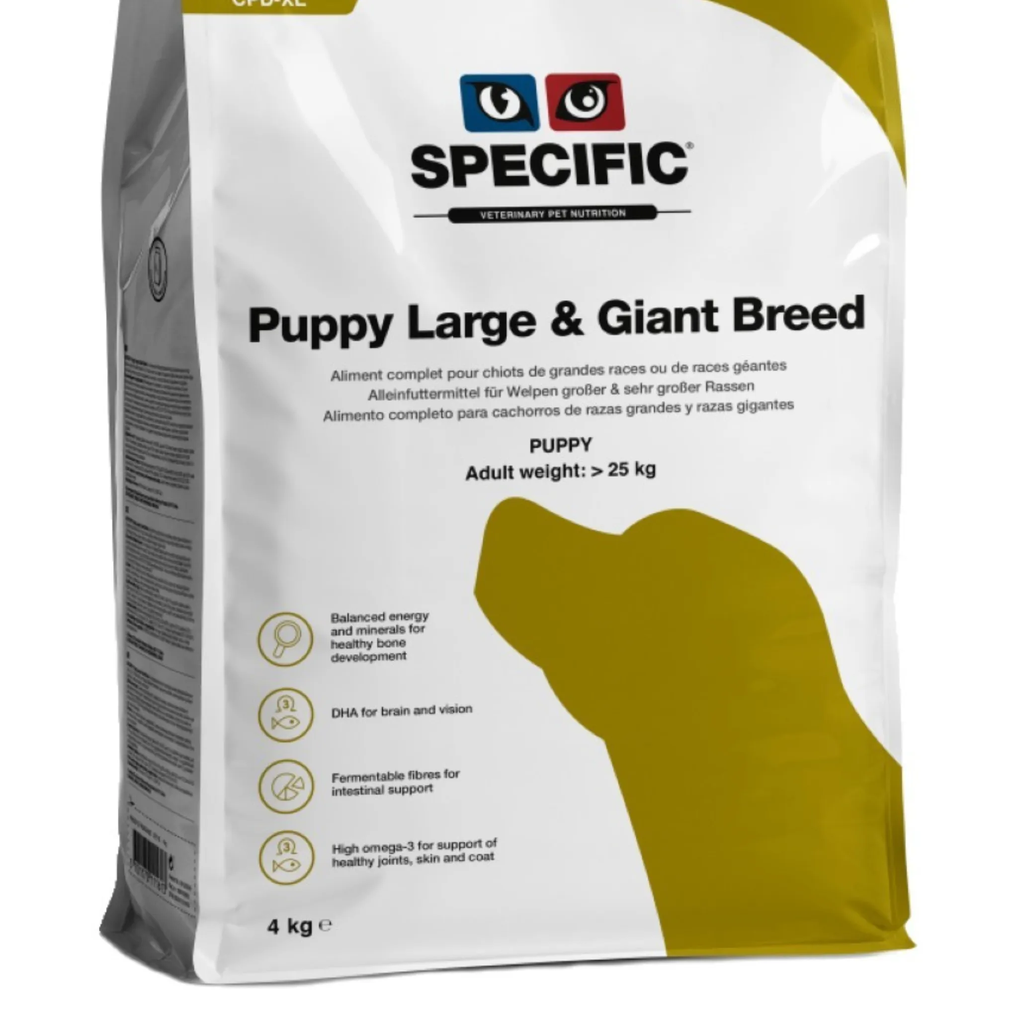 Specific CPD-XL  | Puppy Large & Giant Breed Dry Dog Food PLUS Omega-3