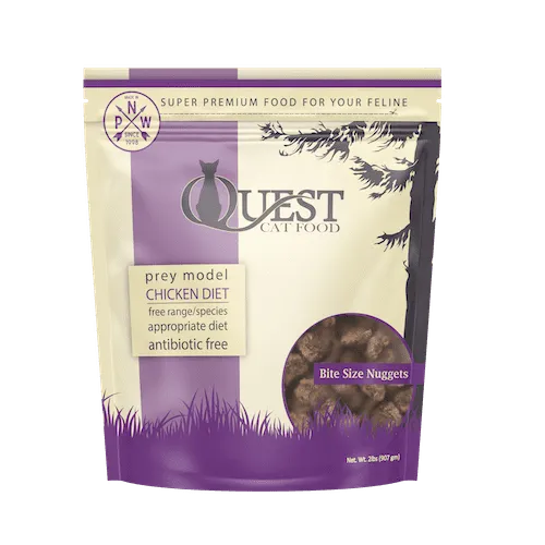 Steve's Quest Chicken Nuggets 2-lb, Frozen Raw Cat Food