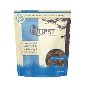 Steve's Quest Whitefish Nuggets 2-lb, Frozen Raw Cat Food