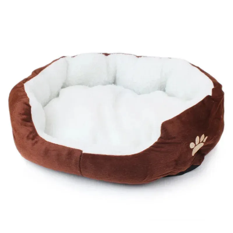 Super Soft Washable Dog & Cat Bed Mat in Plush Cotton
