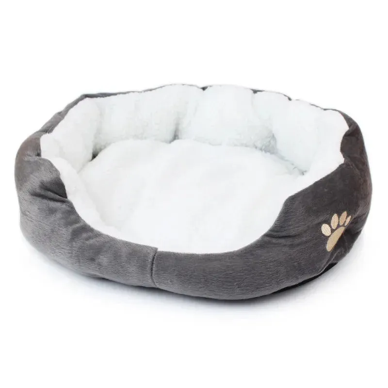 Super Soft Washable Dog & Cat Bed Mat in Plush Cotton