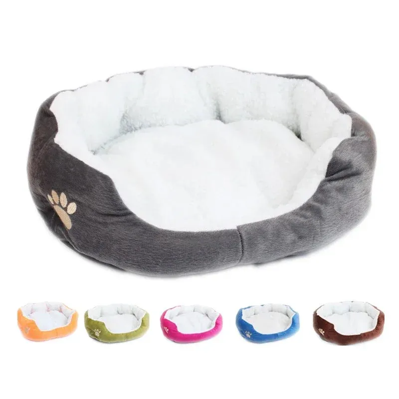 Super Soft Washable Dog & Cat Bed Mat in Plush Cotton