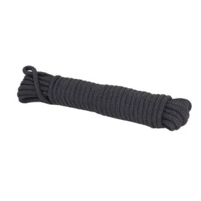 Tactical Utility Rope 100' - Black 3-8"  1 Ea