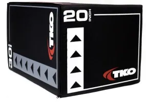 TKO Foam Plyometric 3-N-1 Box