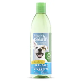 TropiClean Fresh Breath Water Add Digestive Support