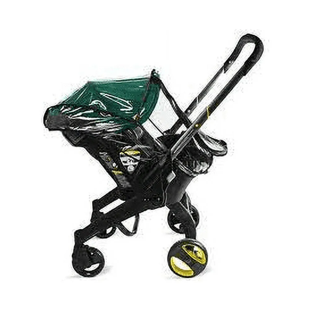 Universal Rain Cover For Baby Pushchair Stroller Pram Canopies-Black