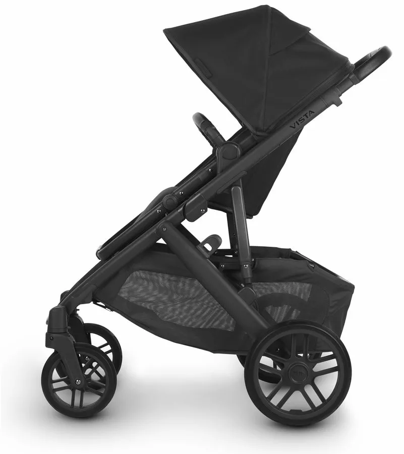UPPAbaby Vista V2 Stroller - Jake (Black/Carbon/Black Leather)