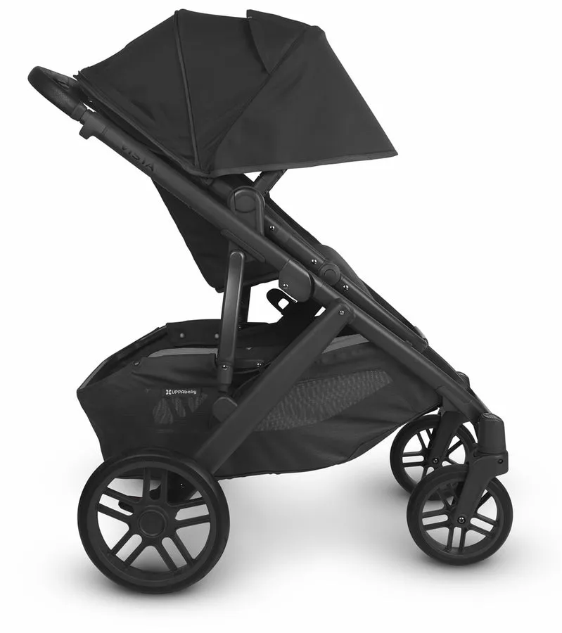 UPPAbaby Vista V2 Stroller - Jake (Black/Carbon/Black Leather)