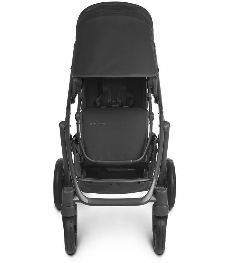 UPPAbaby Vista V2 Stroller - Jake (Black/Carbon/Black Leather)