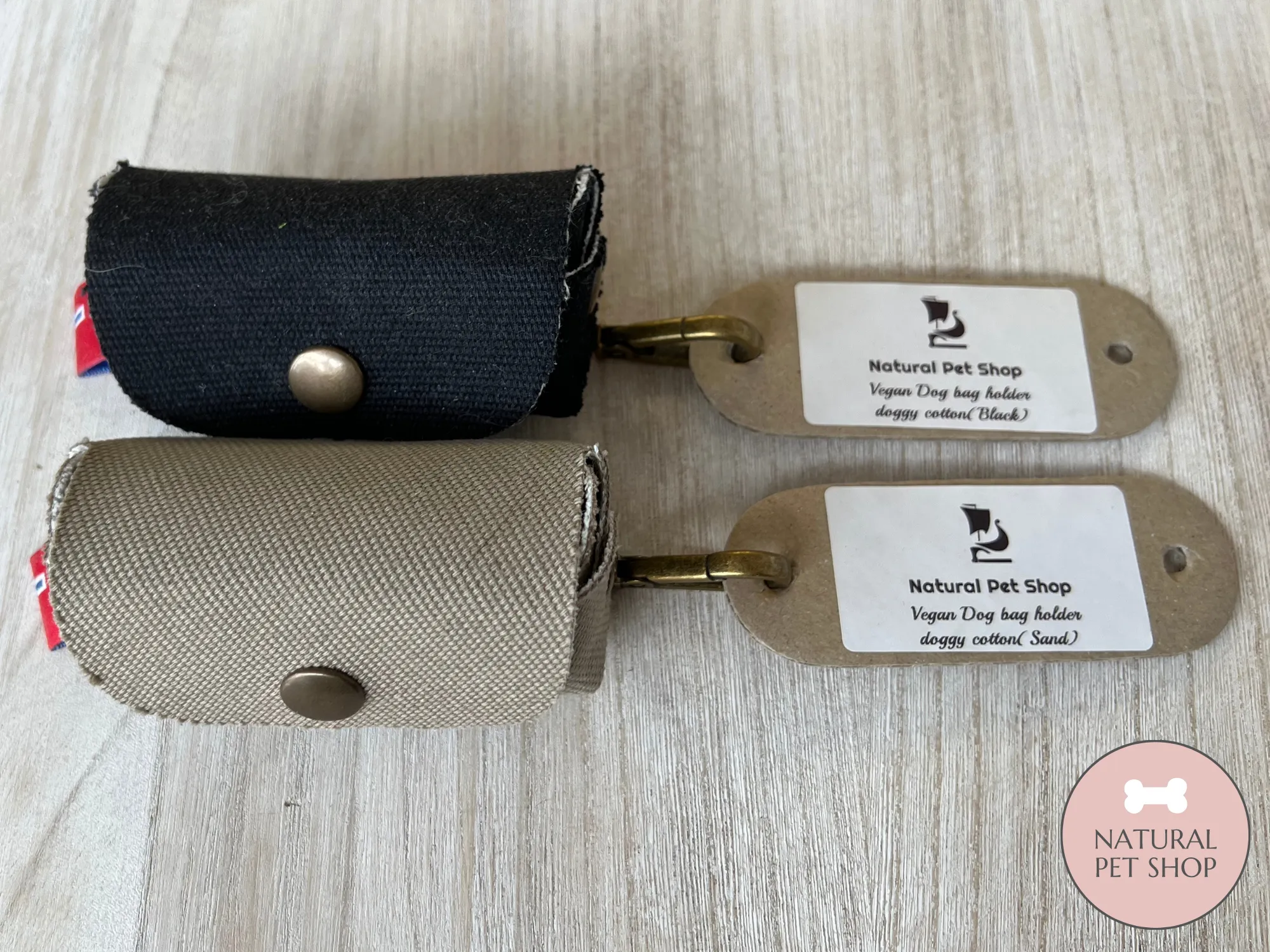 Vegan Cotton Poop Bag Dispensers