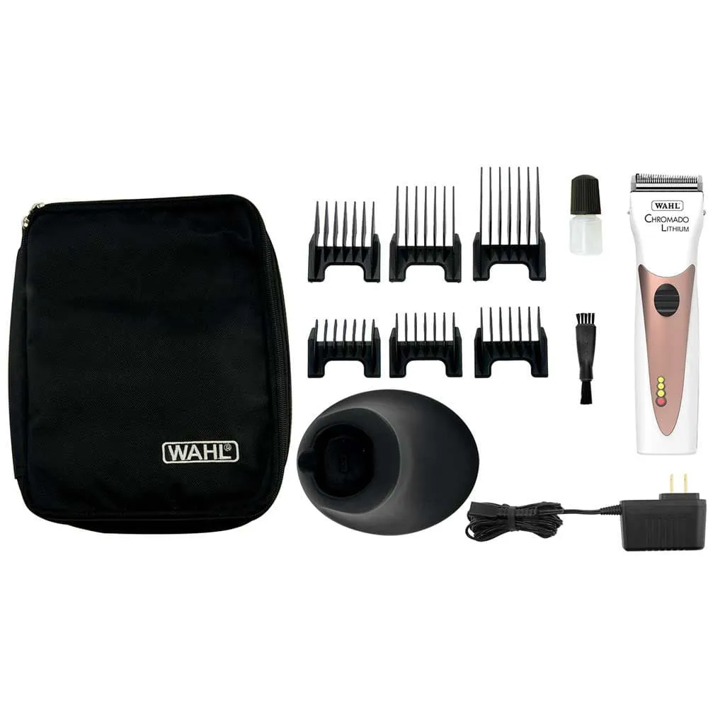 Wahl Chromado Lithium Ion Cordless 5 N 1 Clipper Gold-Rose