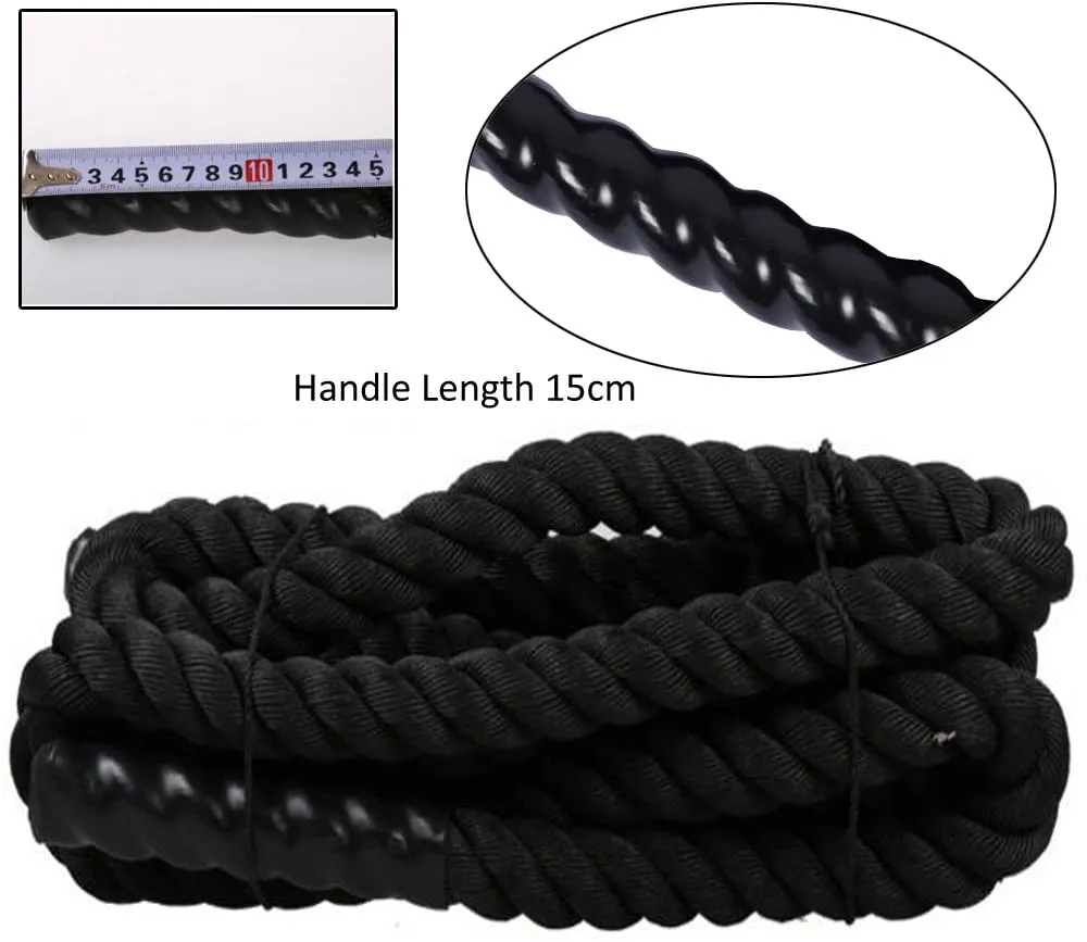 Workout Strength Battle Exercise Training Rope, 30/40/50ft Length