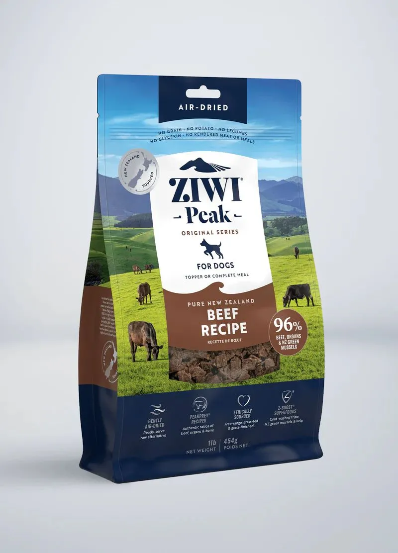 ZIWI DOG FOOD BEEF 454G